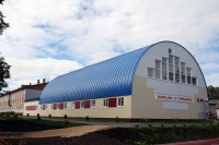 Спортивный зал в с.Великополье Оршанского района