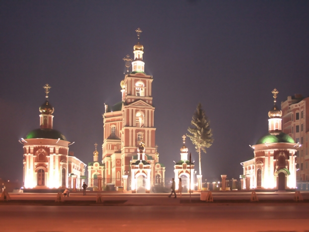 Архитектурная подсветка Воскресенского собора